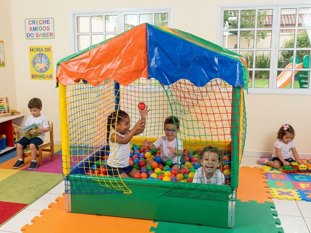 Piscina de bolinhas em Blumenau